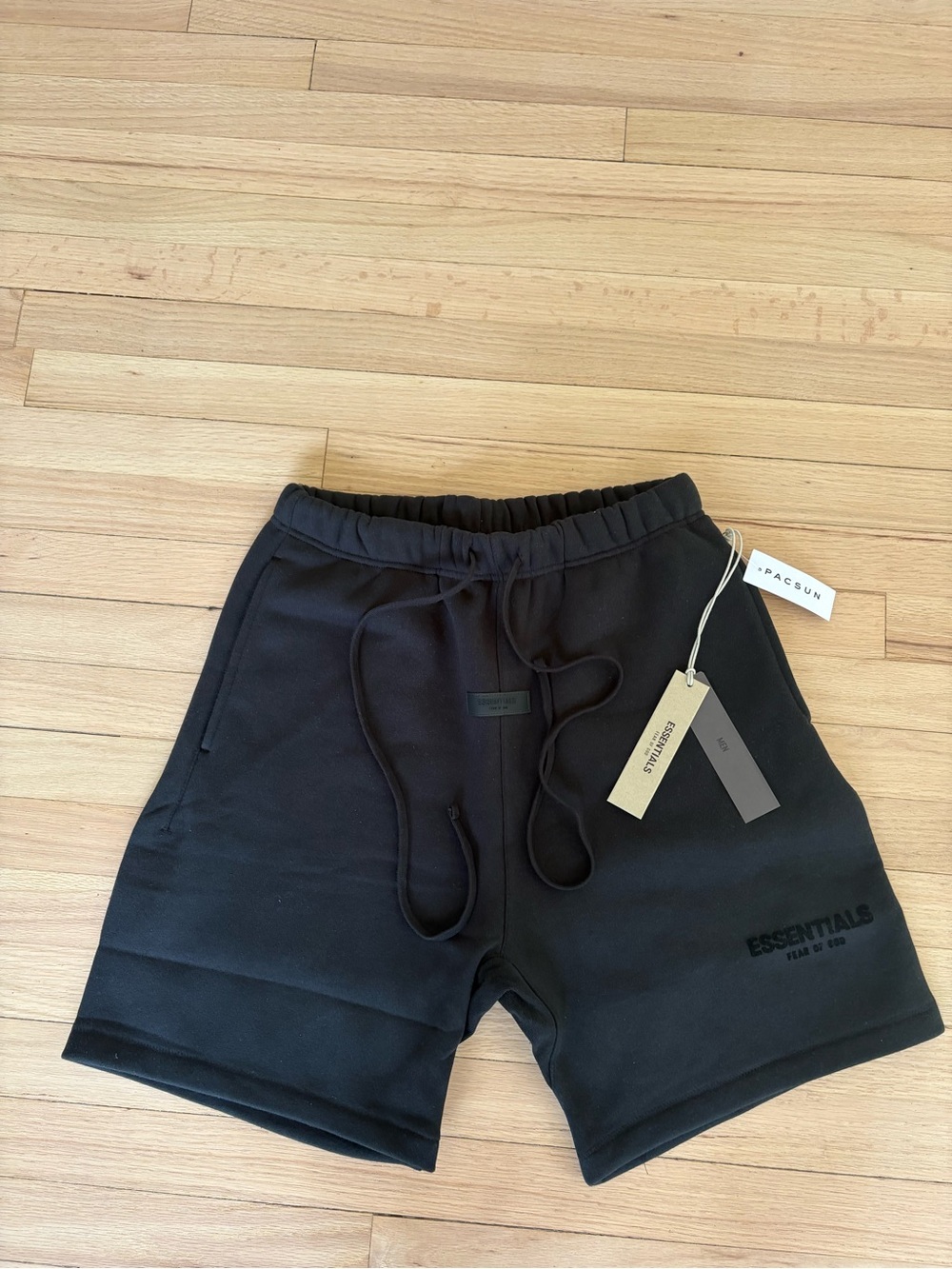 Essentials Men’s Black Shorts